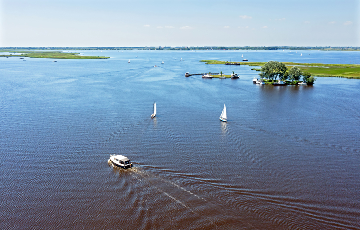 Recreëren op het water  geniet een grote populariteit